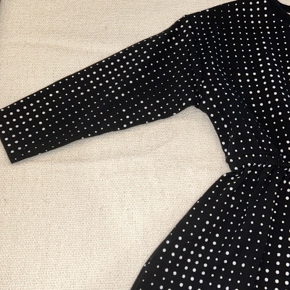 Miles the Label black dotted dress size 4 NWT - Picture 3 of 5